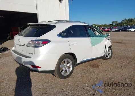 2010 Lexus Rx 350 from USA, damaged, VIN 2T2BK1BAXAC049742